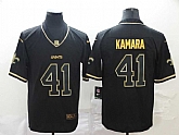 Nike Saints 41 Alvin Kamara Black Gold Throwback Vapor Untouchable Limited Jersey,baseball caps,new era cap wholesale,wholesale hats